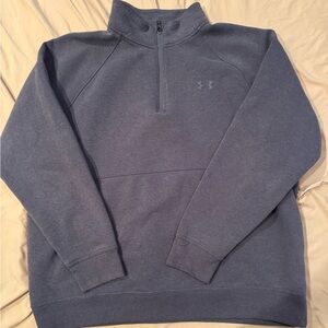 Under Armour men’s xl grey 1/2 zip heavyweight sweatshirt.